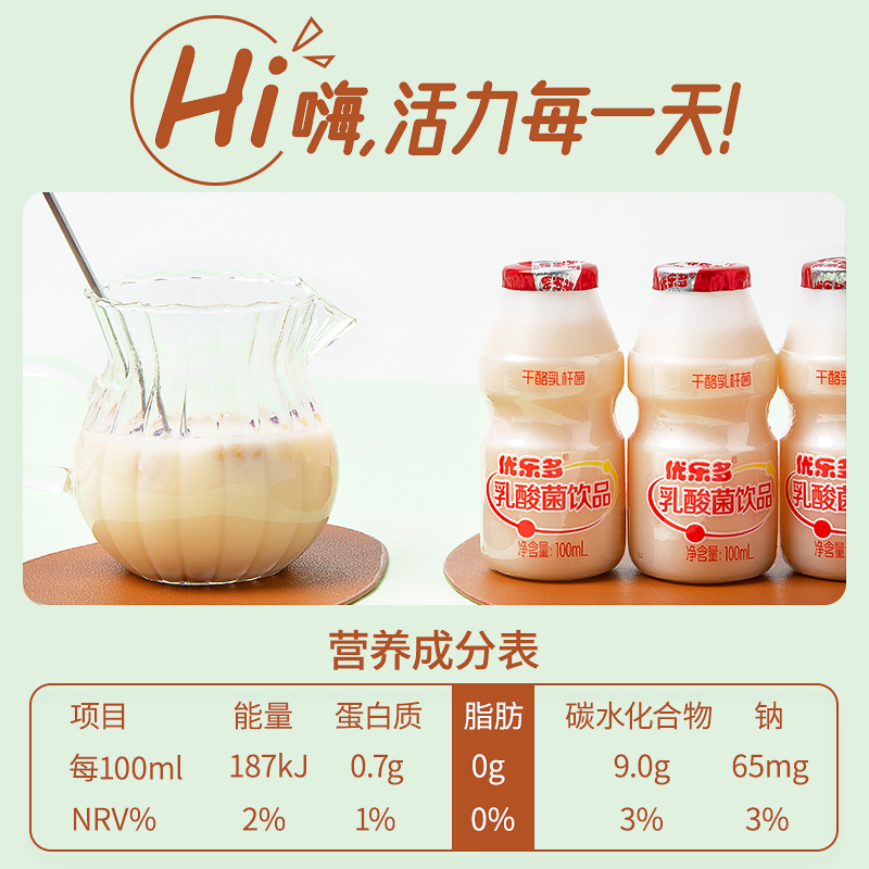 乳酸菌饮品酸奶风味酸牛奶饮料整箱批特价常温儿童脱脂原味早餐奶 - 图1