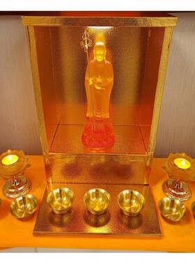 金箔贴纸防烫防香灰佛龛佛背景装饰贴纸自粘金色墙贴佛堂红色光面