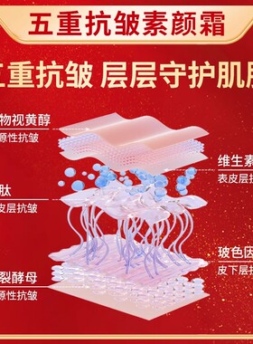 【黄圣依推荐】五重抗皱素颜霜