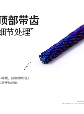 美甲工具本甲刻磨金箍棒打磨头打甲片台阶推立面卸钻溢胶小蓝棒