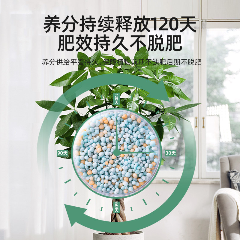 发财树肥料专用控释肥室内花卉绿植盆栽通用型氮磷钾有机颗粒花肥,淘宝优惠券,粉丝福利购,淘宝优惠卷