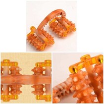 New Wooden Wheel Body Back Waist Neck Care 4 Roller Comforta
