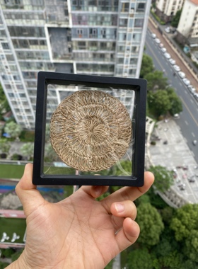 手钩圆形苎麻火麻柞蚕丝茶垫养壶垫手工编织杯垫托吸水隔热垫茶道