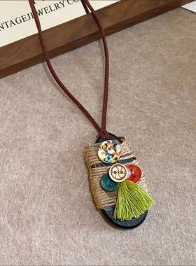 新中式蝴蝶吊坠服装挂件