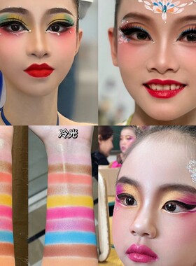 六一舞台妆亮片眼影盘