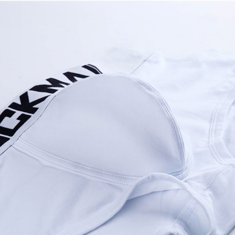 JOCKMAIL男士内裤平角棉质透气运动青年四角裤衩U凸男生个性骚气