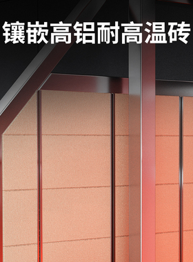 鼎百商用炭烤炉西班牙烤肉升降炉高温饭店餐厅酒店牛排羊排果木炉