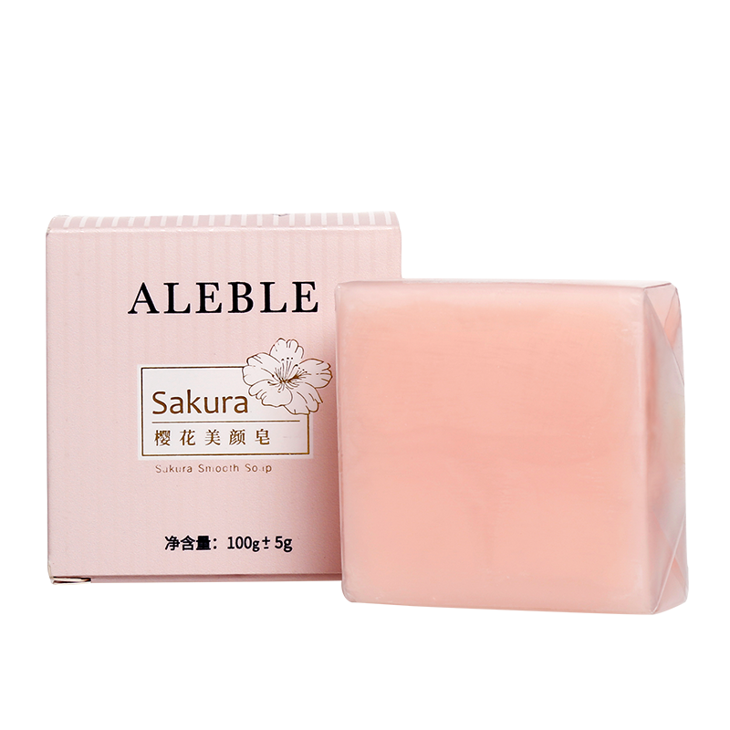 aleble身体美颜皂温和清洁滋润樱花 aleble身体皂