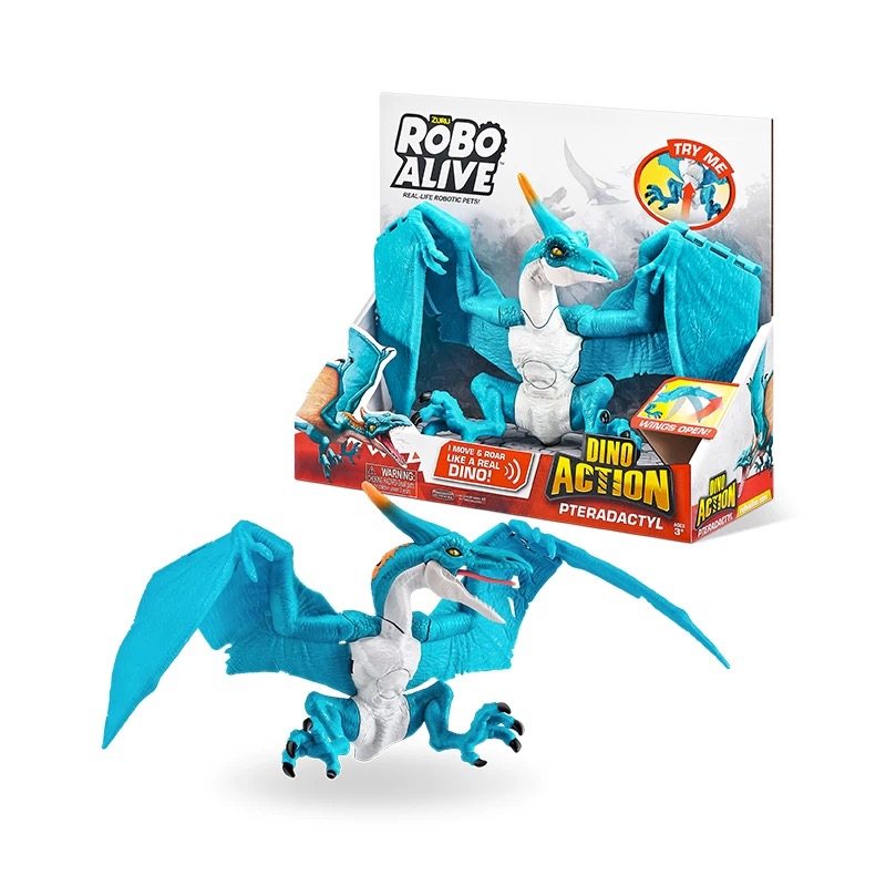 zuru正版乐波恐龙霸王龙迅猛龙翼龙仿真可动发声动物儿童玩具模型,淘宝优惠券,粉丝福利购,淘宝优惠卷