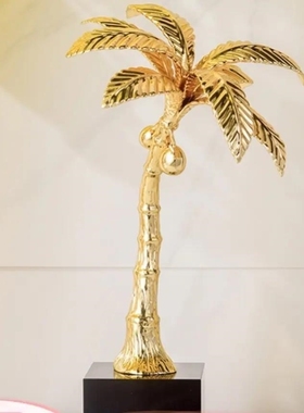 玄关工艺品玄关摆件合金轻奢