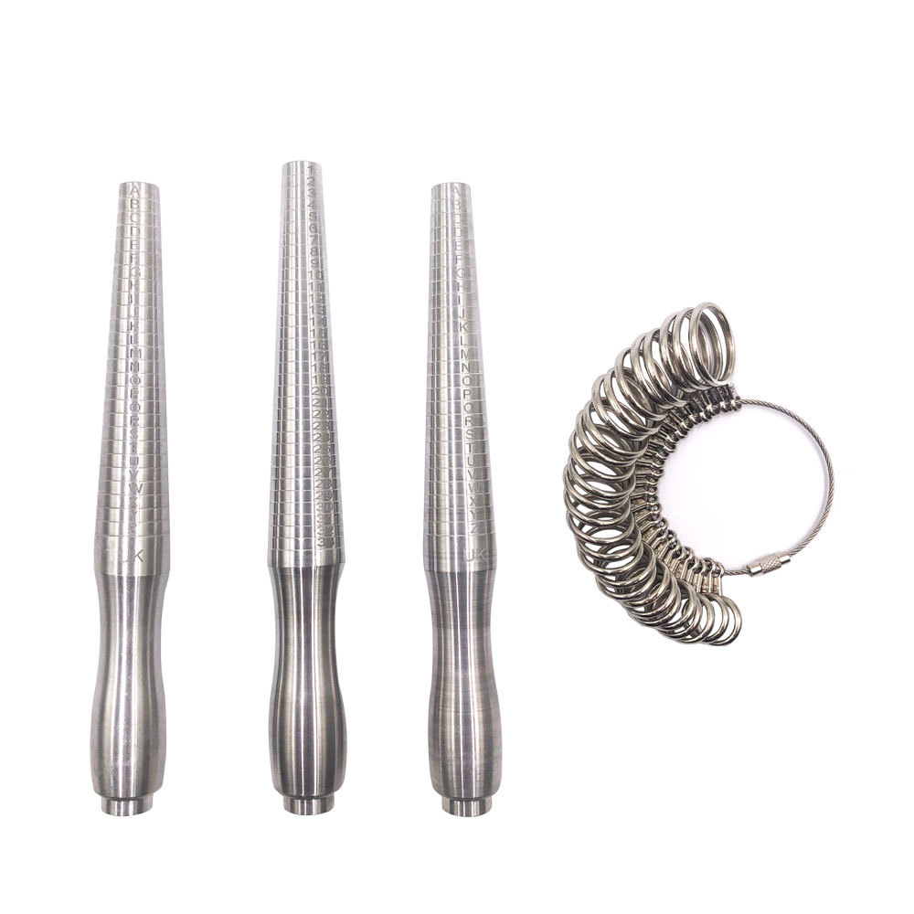New solid ring, solid ring stick, Hong Kong, US and UK measuring ring tool stick, ring measuring adjustment stick