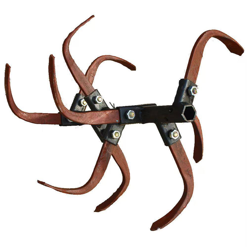 Micro tillage accessories, hard soil clay deep plowing knife assembly, loosening soil cutting knife, rotary tillage thickening blade, agricultural machinery tool