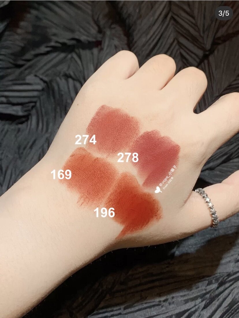 现货兰蔻lancome 2020新款哑光口红 墨恩化妆品美甲工具