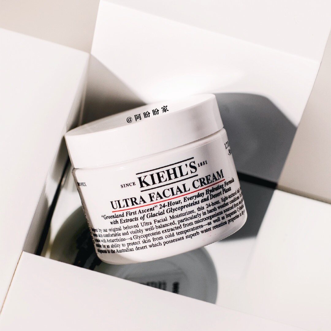 在途!kiehls科颜氏高保湿冰河面霜 墨恩化妆品美甲工具