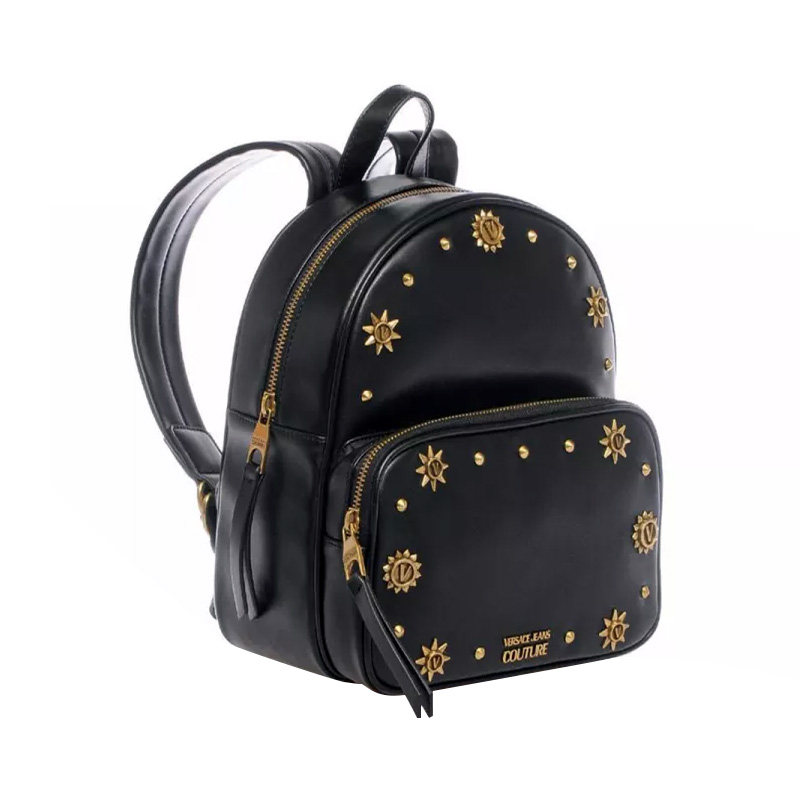 versace /范思哲女士黑色双肩背包 美欧汇奢海外双肩背包