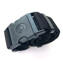 New Inner Girdle Knitted Black Western Pants Strap Automatic Buckle Tactical Rescue Training Real Canvas Belt