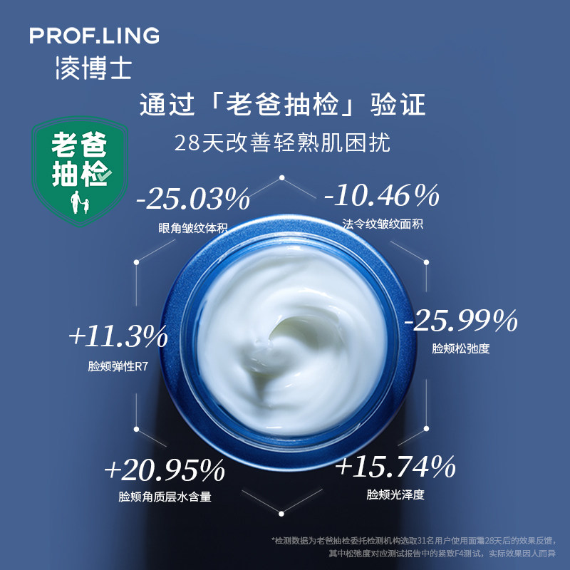 【老爸抽检】凌博士青春胶原保湿乳液 凌博士乳液/面霜