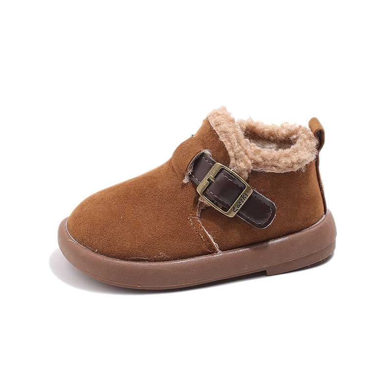 儿童雪地靴2025冬新款女童加绒加厚勃肯鞋保暖防滑短棉靴男童棉鞋,淘宝优惠券,粉丝福利购,淘宝优惠卷