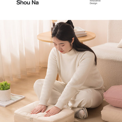 手提袋羽绒棉被压缩排气袋衣物整理袋羽绒服收纳袋旅行衣服收纳包 - 图2