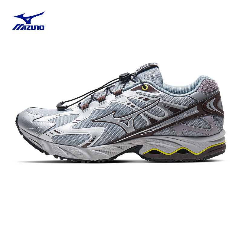 Mizuno美津浓男女新款秋冬运动鞋复古机能缓震跑鞋WAVE SOLAR V2
