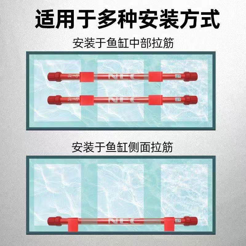 鱼缸灯夹万向灯卡灯恰灯夹外挂灯架T8T5马印神灯NEC拉筋灯夹灯卡 - 图0