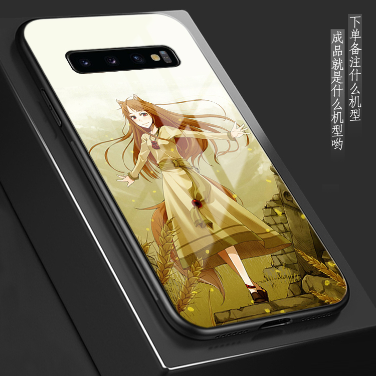 狼与香辛料赫萝适用三星s20 9+玻璃s10 note20 10手机壳9定制a71-图2