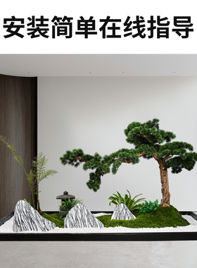 天然雪浪石中式酒店庭院流水摆件