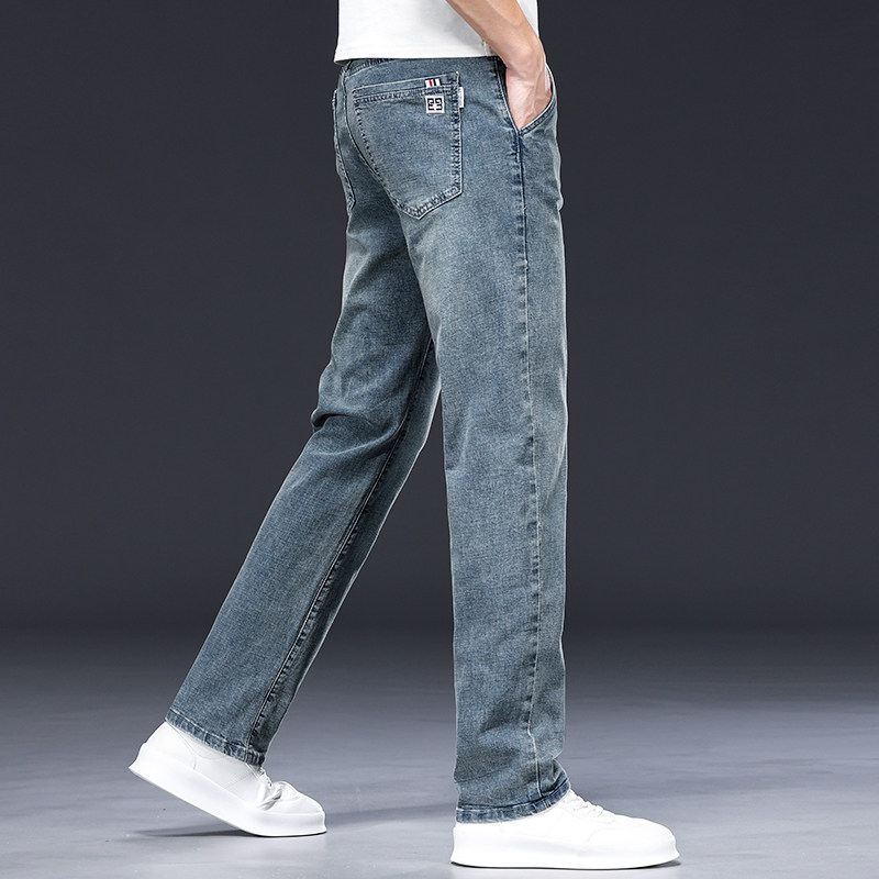 牛仔裤男士宽松直筒裤春秋2026新款冬季工地干活男款弹力工作裤子,淘宝优惠券,粉丝福利购,淘宝优惠卷