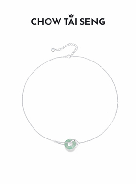 环环相扣项链生日礼物送女友