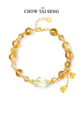 【圣诞礼物】周大生水晶手串