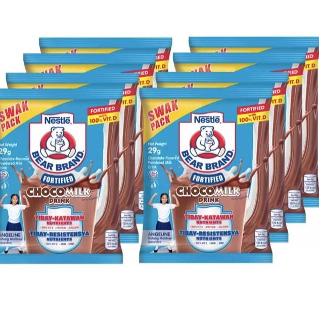 营养早餐yyds！菲律宾进口雀巢小熊牛奶冲剂BEAR BRAND原味巧克力,淘宝优惠券,粉丝福利购,淘宝优惠卷