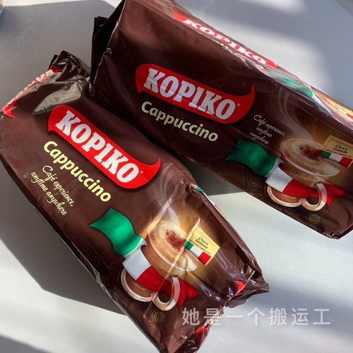 进口菲律宾可比克咖啡KOPIKO卡布奇诺cappuccino速溶咖啡25g30包 - 图0