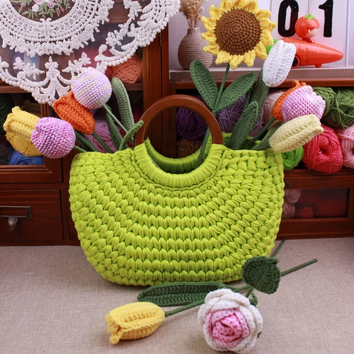 Плетеный красочный крючок для вязания ручной работы, набор материалов для матери, DIY, подарок на день рождения