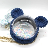 Вязаная сумка ручной работы, набор материалов, барсетка, сумка на одно плечо, «сделай сам», с медвежатами