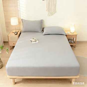 宜家！A类母婴级水洗棉床笠券后19.9元包邮