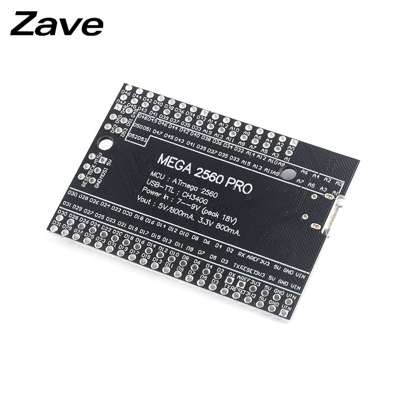 Mega2560 Pro ATmega2560-16AU USB 智能电子开发板 zave - 图3