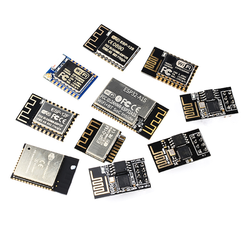 ESP8266串口WIFI模块无线01S/M 07 12E/F/S 32-A1S WROOM 物联网 - 图0