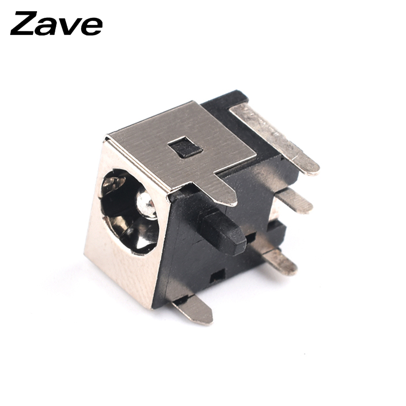 DC直流电源插座母座DC-044A 5.5*2.1/2.5mm全铜笔记本母座5脚直插 - 图3