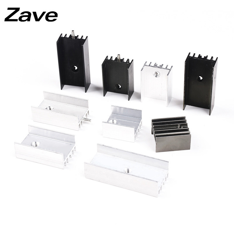 带针散热器铝制散热片TO-220/7805/7812 15*10*16/20/25/30/35mm,淘宝优惠券,粉丝福利购,淘宝优惠卷