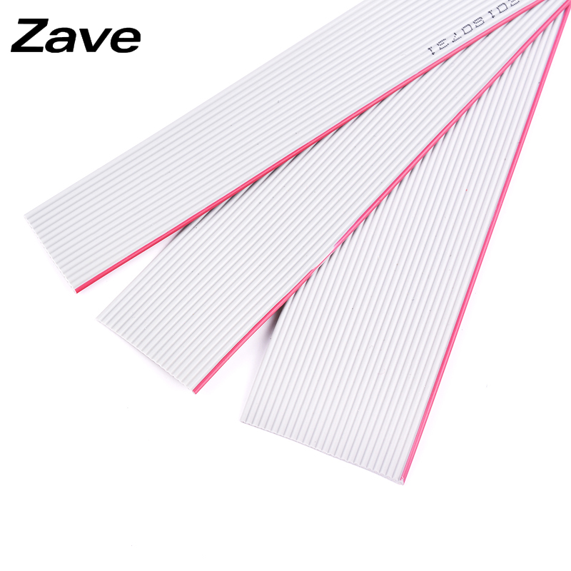 灰排线 显示屏排线1.27间距 10/14/16/20/26/34/40P FC排线 铜丝 - 图3