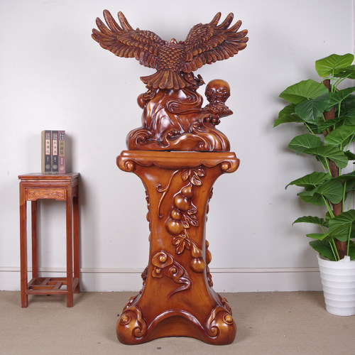 大展宏图摆件落地大鹏展翅老鹰公司店铺开业乔迁礼物办公室装饰品 - 图3