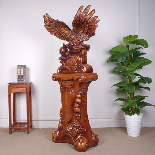 大展宏图摆件落地大鹏展翅老鹰公司店铺开业乔迁礼物办公室装饰品 - 图2