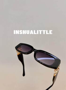 26s新款金属方框太阳眼镜女士