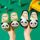 Cartoon children's autumn and winter linen slippers