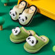 Cartoon children's autumn and winter linen slippers