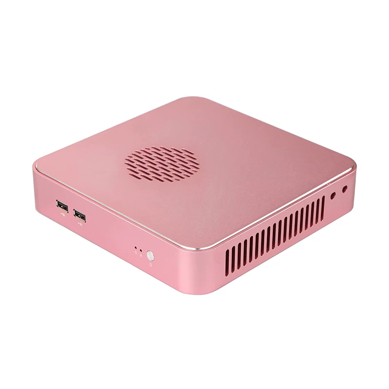 Ледо L37s полностью алюминиевый миниатюрный корпус HTPC компьютер основной корпус OUTBOX MINI-ITX маленький корпус