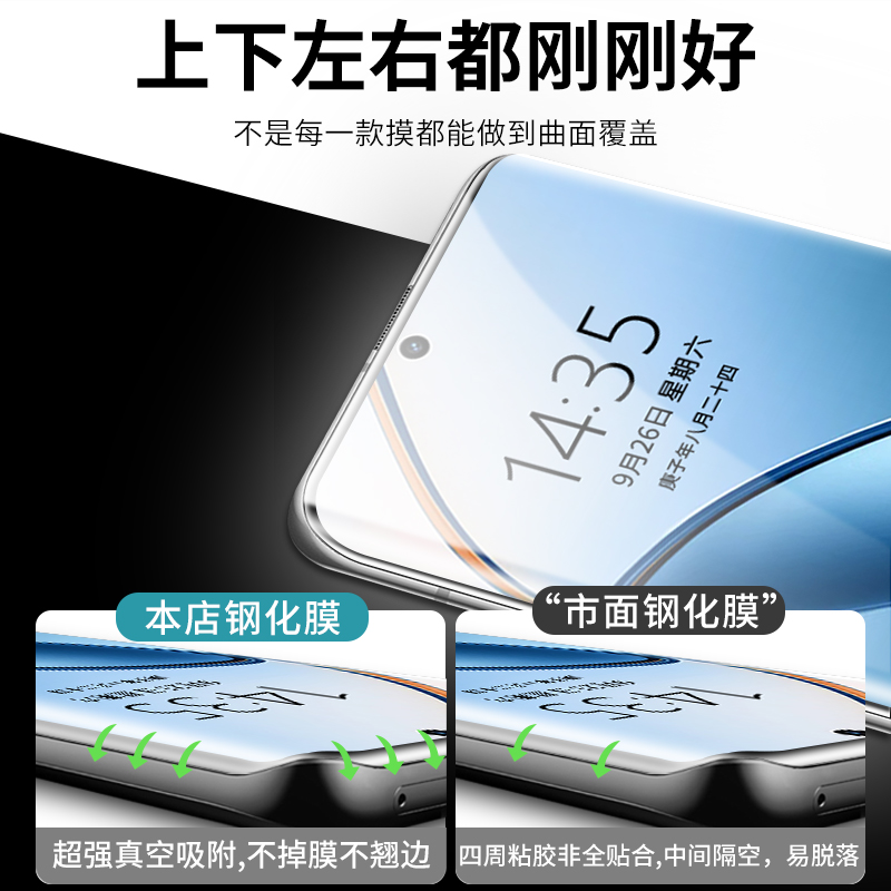 适用真我12pro钢化膜uv全胶真我gt5pro手机膜曲面12pro+全屏覆盖realme11/10pro十高清水凝防窥全包边贴膜por - 图1