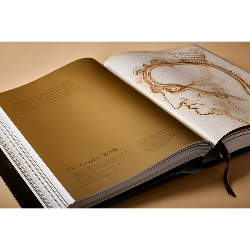 现货TASCHEN Leonardo da Vinci. Complete Paintings and Drawings达·芬奇绘画素描全集特大画册收藏美术艺术画集精装进口图书-图3