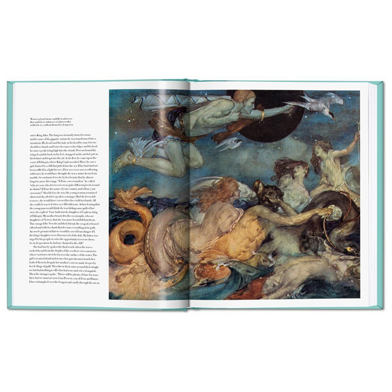 【现货】TASCHEN Greek Myths. Gustav Schwab塔森希腊神话故事插画版文学人文经典绘画画集画册英文原版艺术图册进口书籍正版图书 - 图2