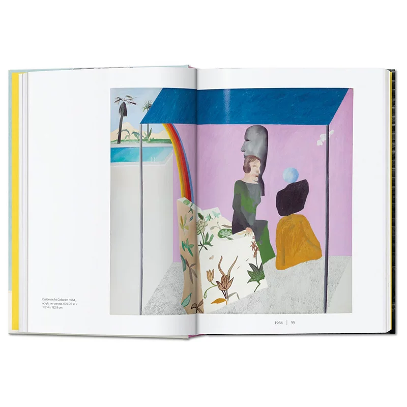 [Готовый товар] TASCHEN [45-я юбилейная редакция] Давид Хокни английский альбом с живописью коллекция современного искусства поп-арт импорт оригинальная TASCHEN книга единичный экземпляр доступен